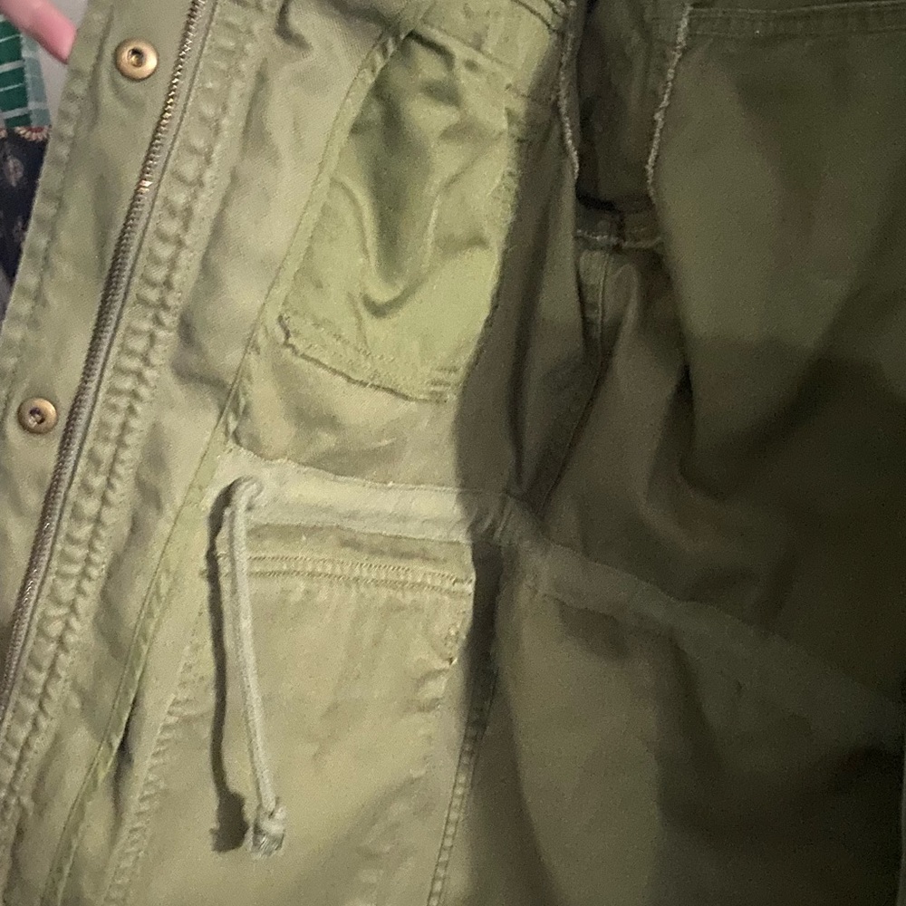 Madwell Heavy Army Green Jacket Medium - Picture 4 of 6
